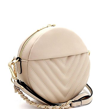 Stylish Chevron Quilted Cross Body Shoulder Bag MH-LS2462