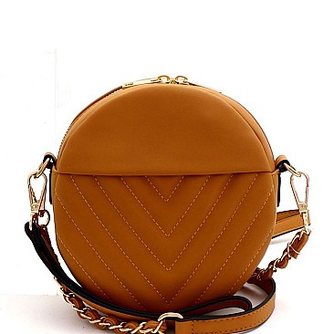 Stylish Chevron Quilted Cross Body Shoulder Bag MH-LS2462