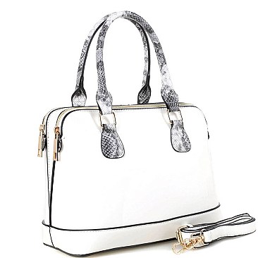 SNAKE DOME SATCHEL