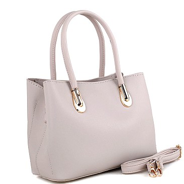 Fashionable Multi-Compartment Medium 2-Way Satchel MH-LS5024
