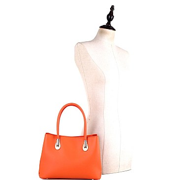 Fashionable Multi-Compartment Medium 2-Way Satchel MH-LS5024
