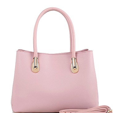 Fashionable Multi-Compartment Medium 2-Way Satchel MH-LS5024