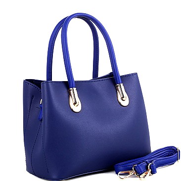 Fashionable Multi-Compartment Medium 2-Way Satchel MH-LS5024