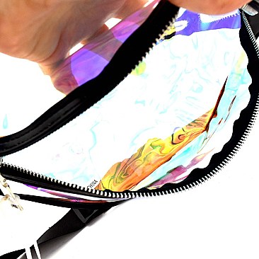 Hologram Clear Fashion Fanny Pack MH-LT217