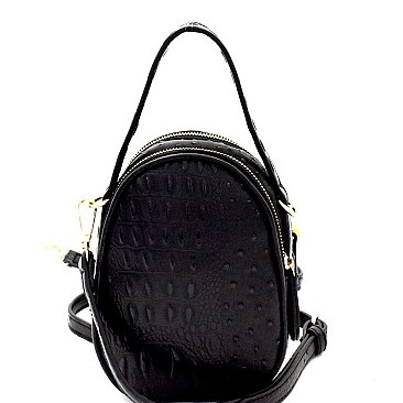 Stylish Round Ostrich Shoulder Bag MH-LW2352