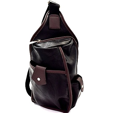 Unisex Carry-All Organizer Crossbody Bag