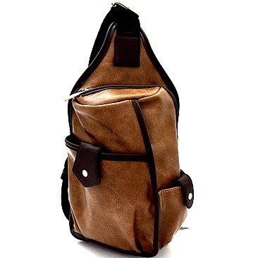 Unisex Carry-All Organizer Crossbody Bag