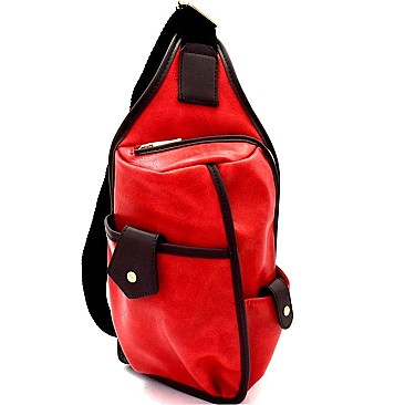 Unisex Carry-All Organizer Crossbody Bag