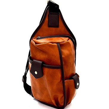 Unisex Carry-All Organizer Crossbody Bag