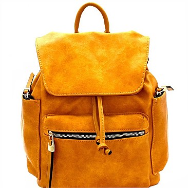 Multi-Pocket Drawstring Fashion Backpack MH-MC0054
