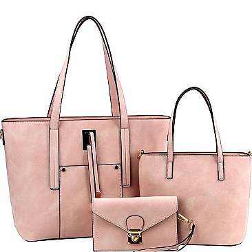 String Accent 3 in 1 Classy Tote Value Set