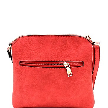 Tassel Accent Front Pocket Cross Body