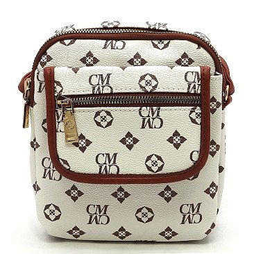 Fashion Monogrammed Crossbody Bag