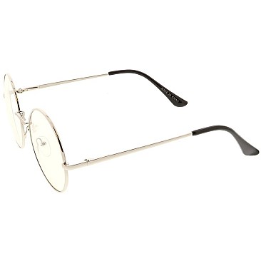 Pack of 12 Trendy Clear Eyeglasses