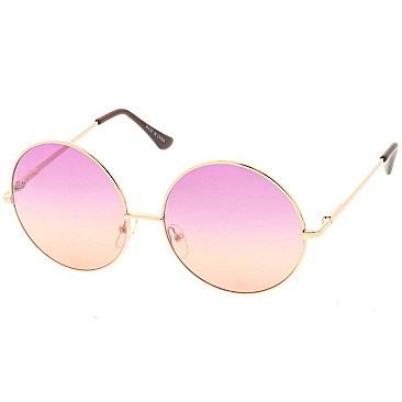 Pack of 12 Circle Fashion Sunglasses