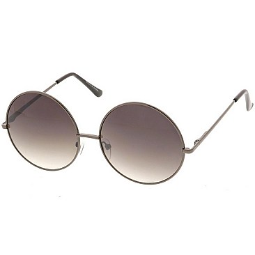 Pack of 12 Circle Fashion Sunglasses