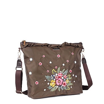 EMBROIDERY GARDEN ADIRA CROSS BODY BAG