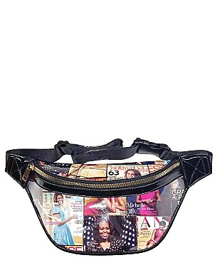 Michelle Obama TRANSPARENT Fanny Pack