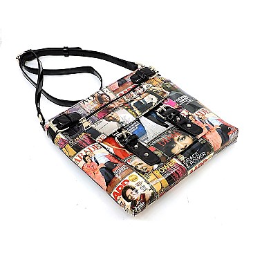 Michelle Obama Magazine Large Size Cross Body