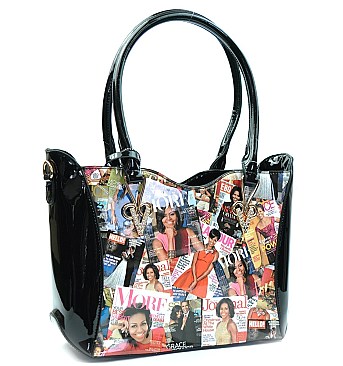 Michelle Obama Top Quality 2 pcs set Handbags