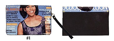 Michelle Obama Clutch Shoulder Bag H8250-1