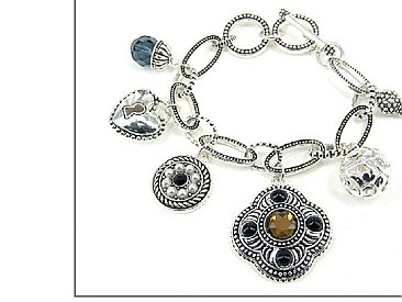 OB0210-ASMUL Designer Texture Toggle Fashion Bracelet