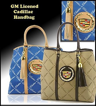 G81415SD  CADILLAC MONOGRAM TOTE IN JACQUARD FABRIC