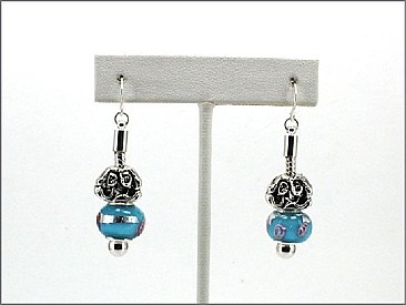 OE0871ASMUL MOM & DAUGHTER BEAD EARRING