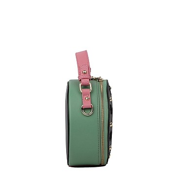 FLORAL ASTRID LASER CUT MINI BAG