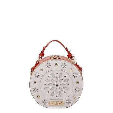 FLORAL ASTRID LASER CUT MINI BAG