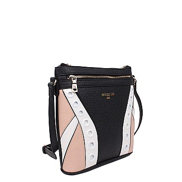 COLOR-BLOCKED ELODIE CROSS BODY