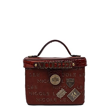 TOP HANDLE MONOGRAMMED BECKETT MINI BAG