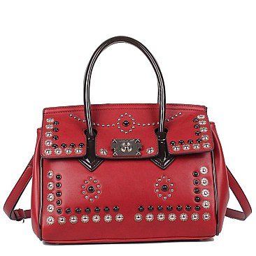 CHIC ROCIO SATCHEL BAG