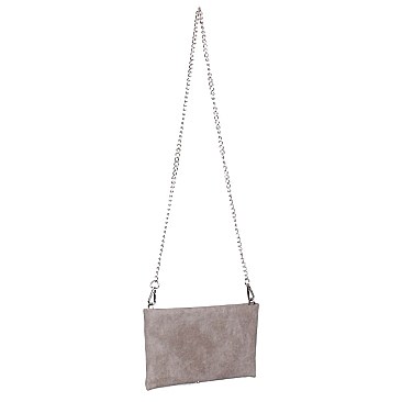 GLITZY BRONA STAR PATCH CROSS BODY