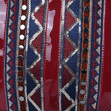 TRIBAL BLISS BOHO CROSS BODY BAG