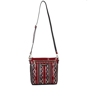 TRIBAL BLISS BOHO CROSS BODY BAG