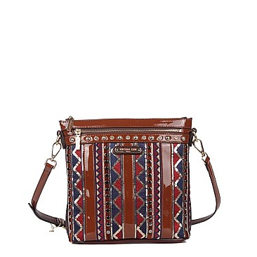 TRIBAL BLISS BOHO CROSS BODY BAG