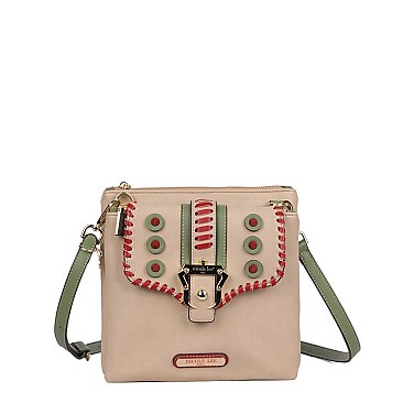 BUCKLED ELERI CROSS BODY BAG