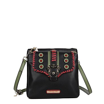 BUCKLED ELERI CROSS BODY BAG