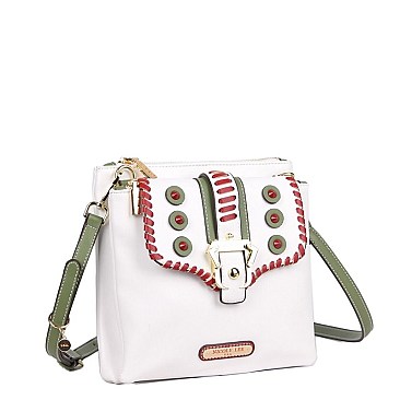 BUCKLED ELERI CROSS BODY BAG