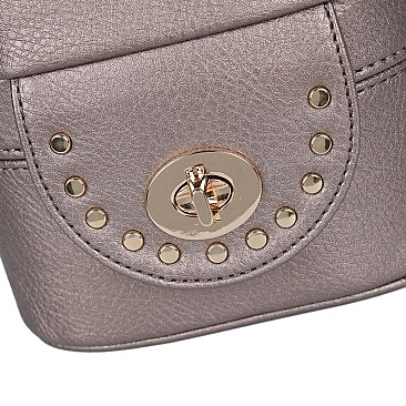 KISS-LOCKED LUZ CROSS BODY BAG