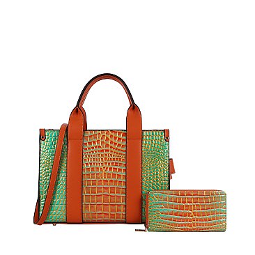 2 in-1 Amazing Boutique Quality Tie-dyed Tote Set