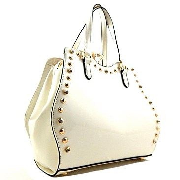 Diamond Lock Rhinestone studded Tote