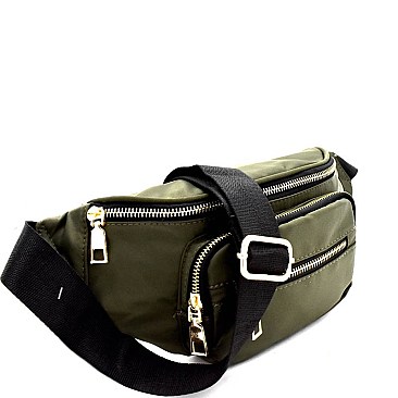 Multi-Pocket Nylon Fashion Fanny Pack  MH-PB7061