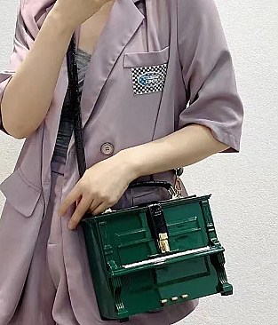 Piano Boxy Shaped Handbag