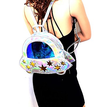 PP6558-LP Unique Spaceship Theme Novelty Backpack