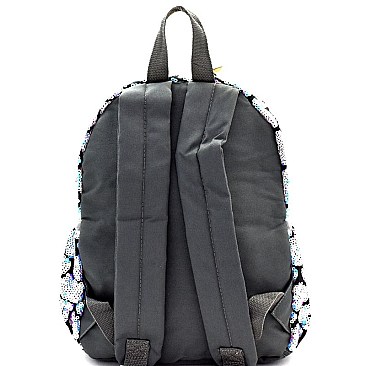 Mermaid Theme Sequin Novelty Backpack