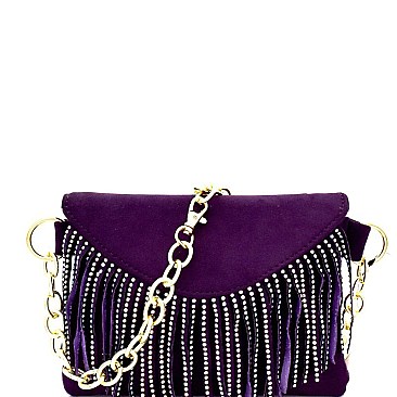 Fringed 2-Way Fanny Pack  MH-PB7268