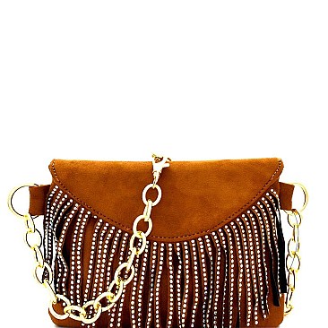 Fringed 2-Way Fanny Pack  MH-PB7268