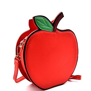 PPC5001-LP Apple Theme Novelty Crossbody Bag